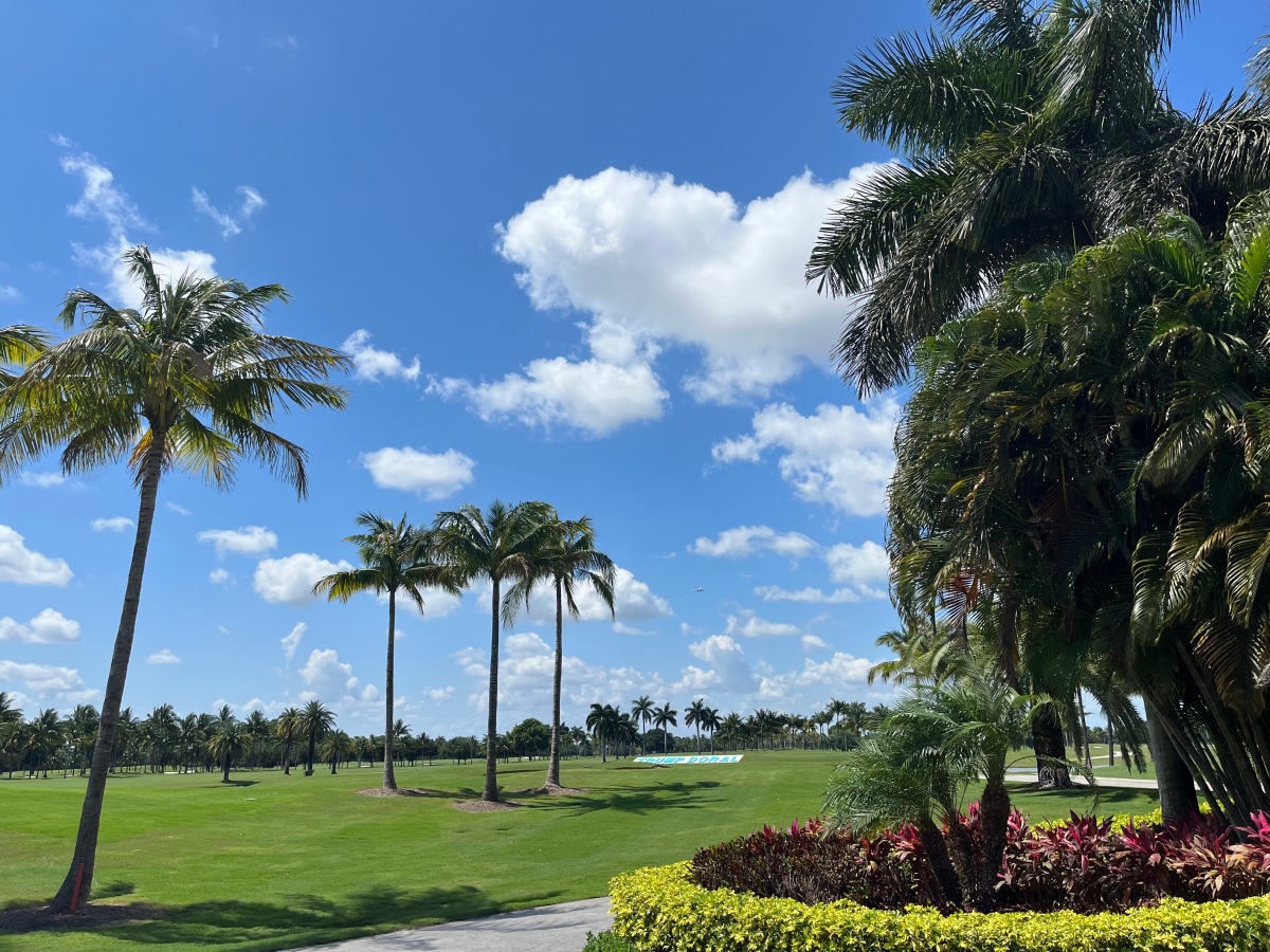 Trump National di Doral: Monster Biru