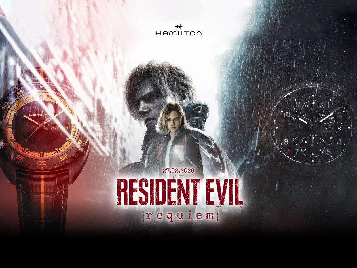 Hamilton X Resident Evil Requiem, Hadirkan Khaki Field Chrono & Pan Europ