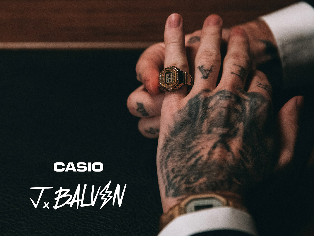 Jam Tangan Casio Ring x J Balvin Rilis CRW001JB-9