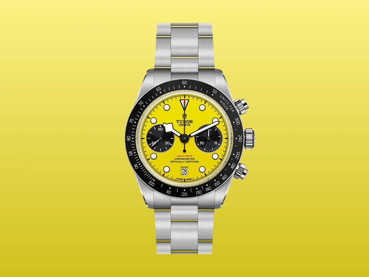 Tudor Rilis Black Bay Chrono 39 “Bumblebee”, Hadir dengan Diameter Lebih Kecil dan Dial Kuning